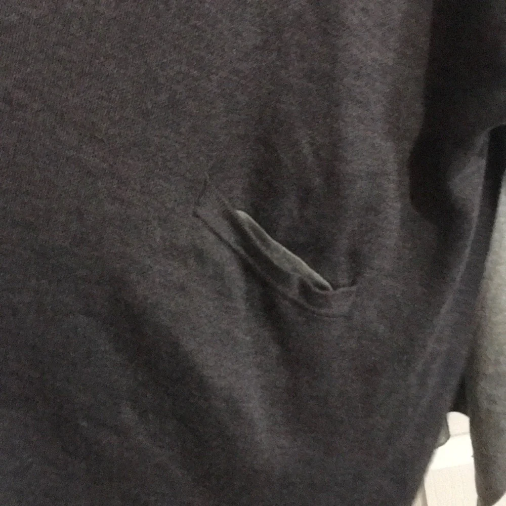 Lululemon After Asana Wrap Heathered Dark Carbon